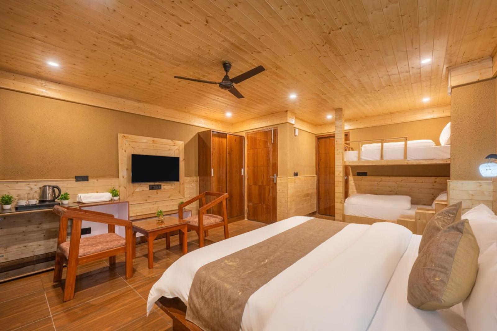 The Nature Dreams I Vacations I Conference I Mice I Family Events I Open Air Terrace I Sky Bonfire I Kufri By Exotic Stays Shimla Exterior photo